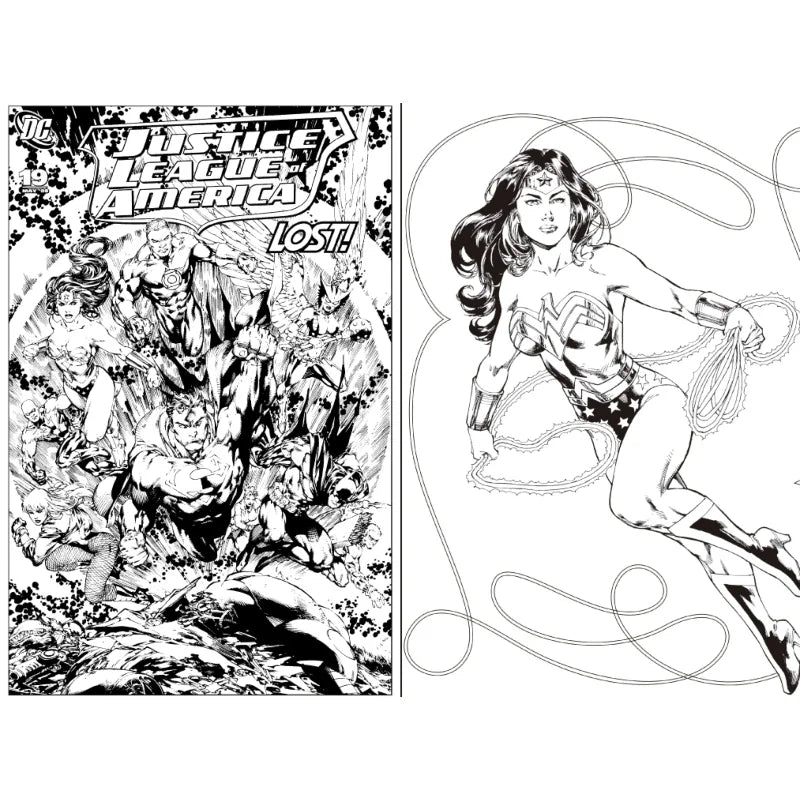 Wonder Woman: El Libro Oficial para Colorear