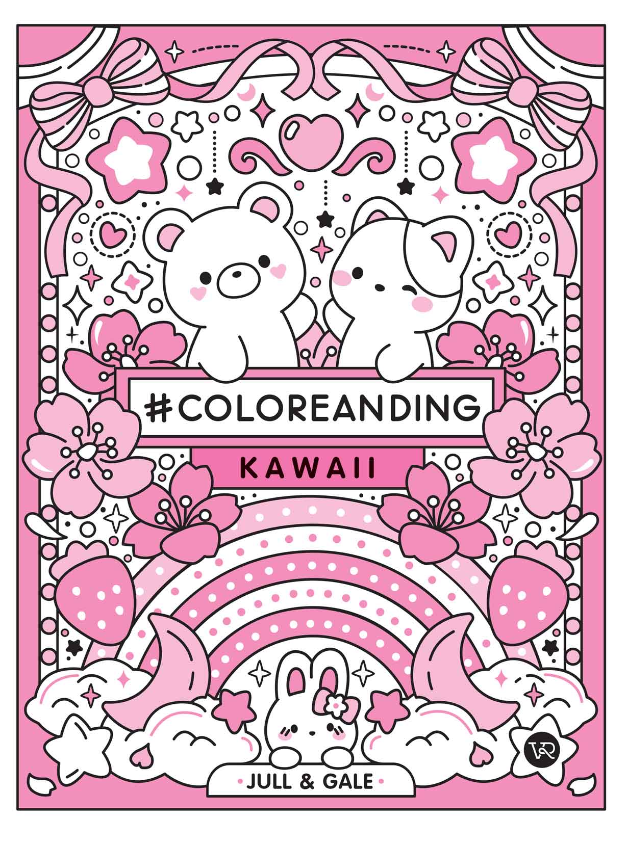 Coloreanding Kawaii por Jull & Gale