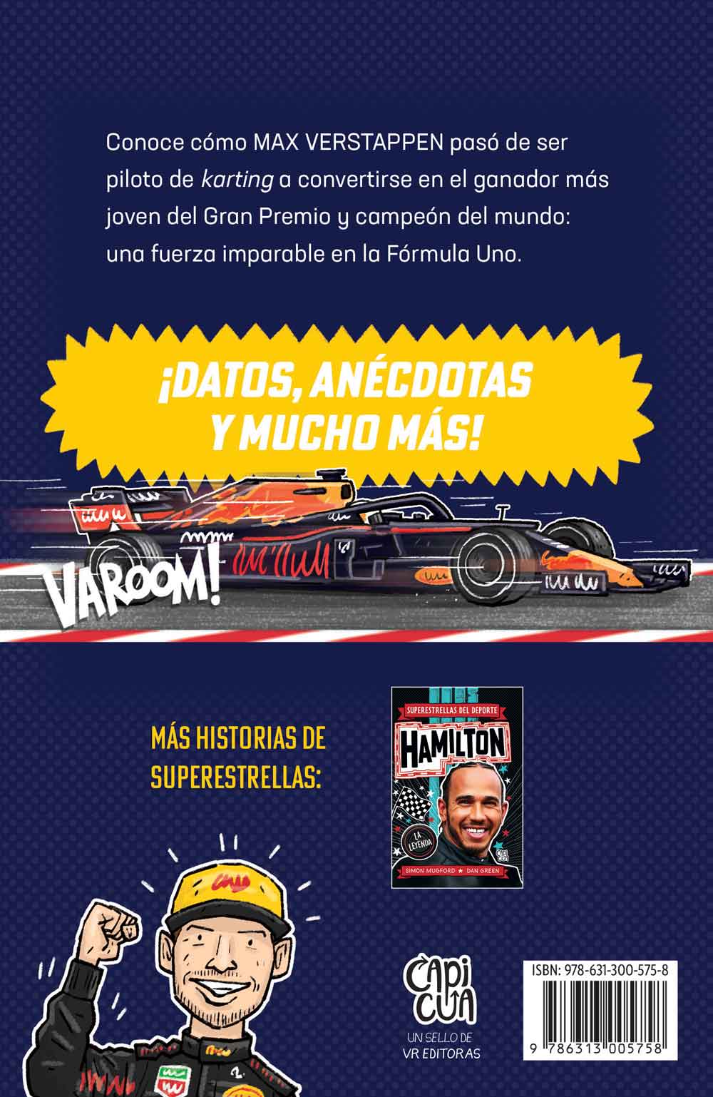 Super Estrellas Del Deporte: Verstappen por Simon Mugford