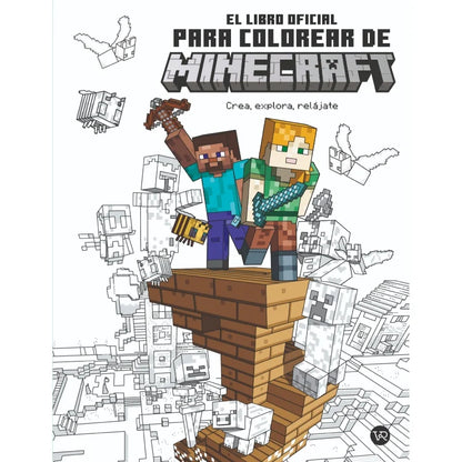 Minecraft: El Libro Oficial para Colorear