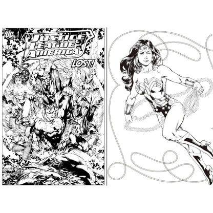 Wonder Woman: El Libro Oficial para Colorear