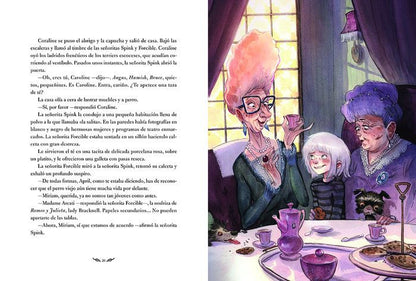 Coraline (Edición Ilustrada) por Neil Gaiman