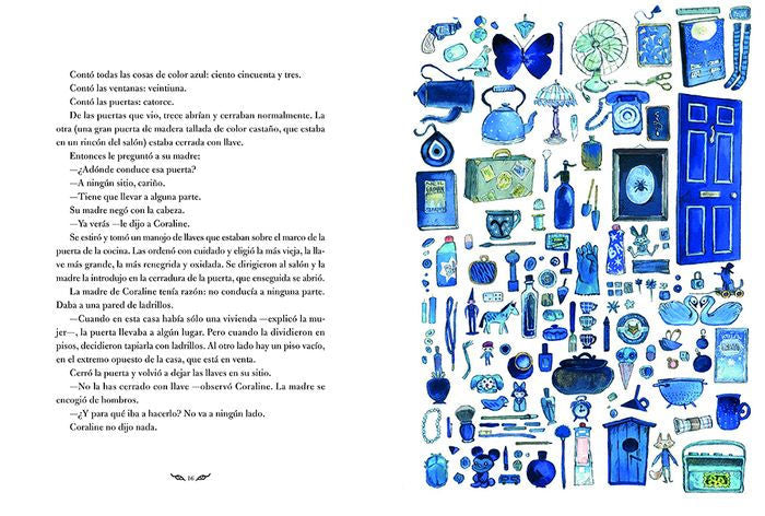 Coraline (Edición Ilustrada) por Neil Gaiman