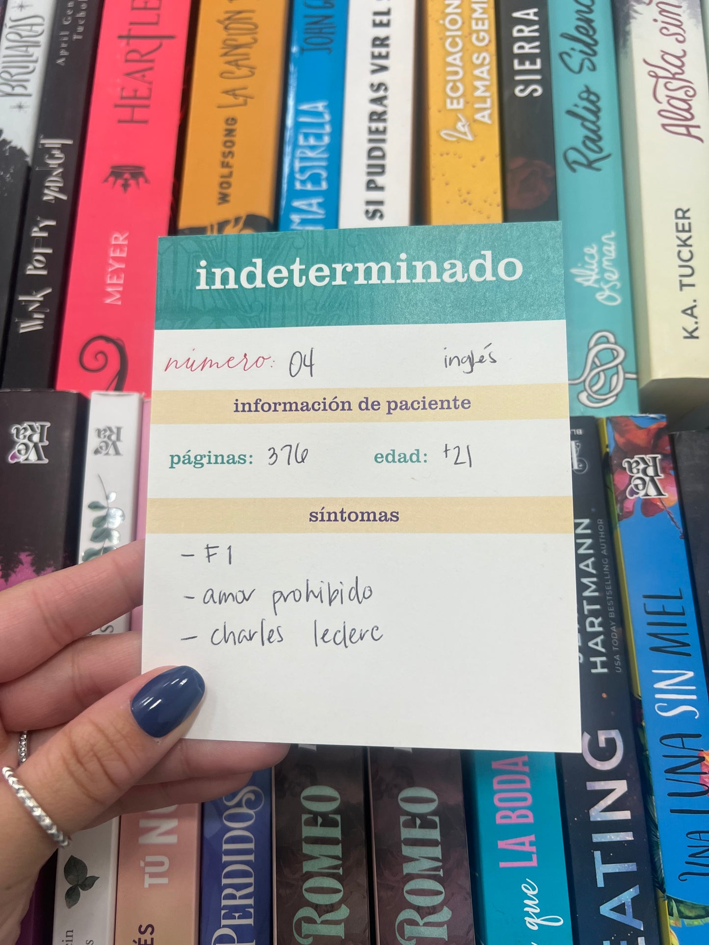 Indeterminado (Romance)