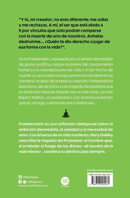 Frankenstein por Mary Shelley
