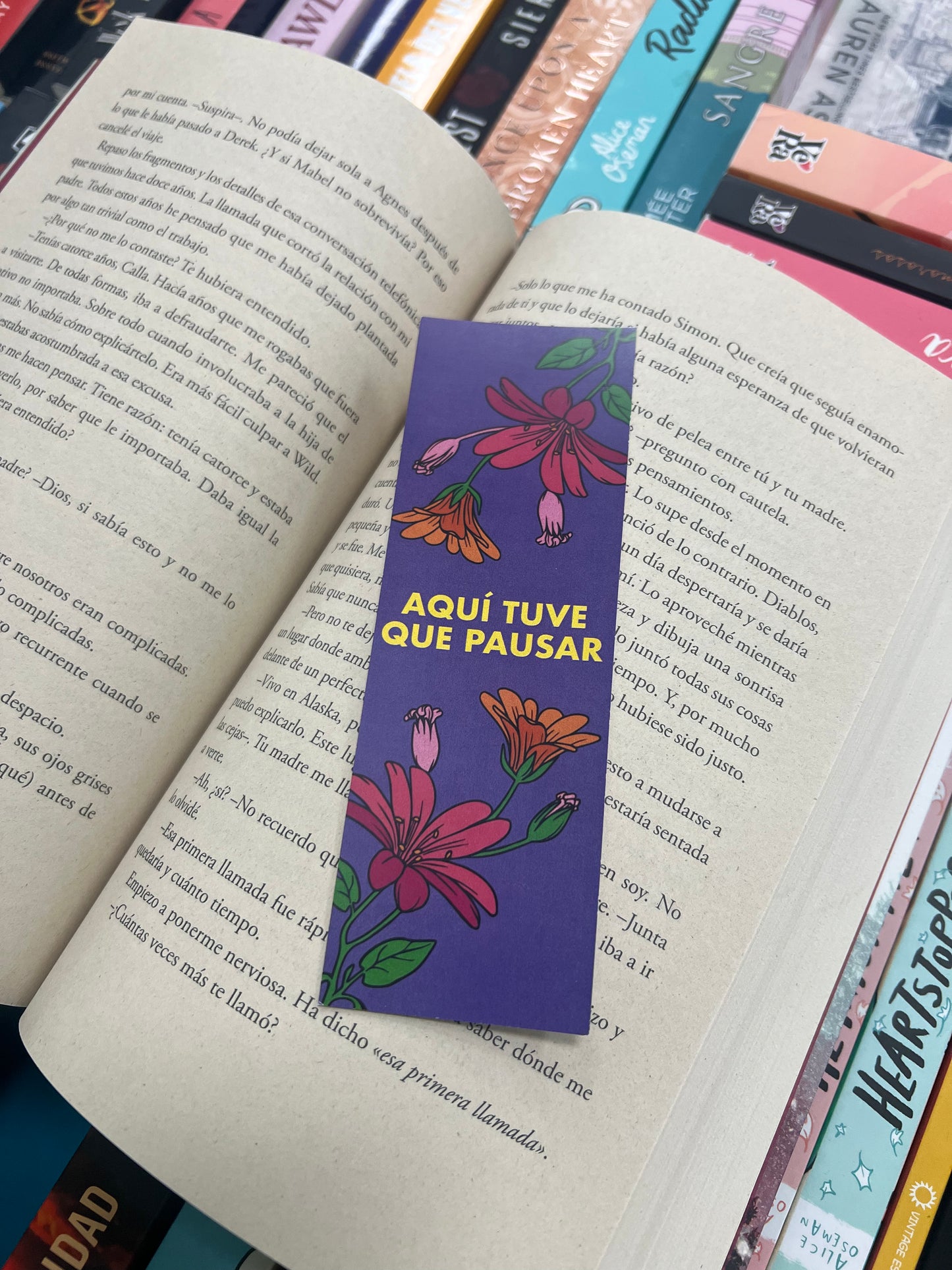 Bookmark "Aquí Tuve que Pausar"