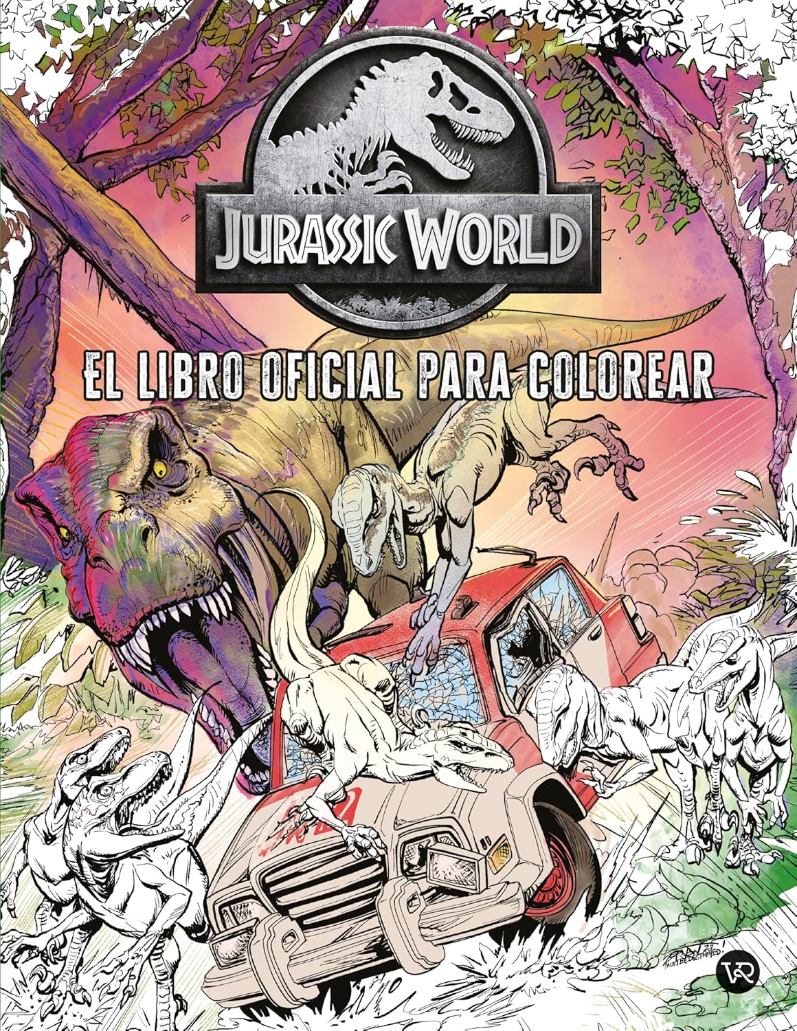 Jurassic World, El Libro Oficial Para Colorear