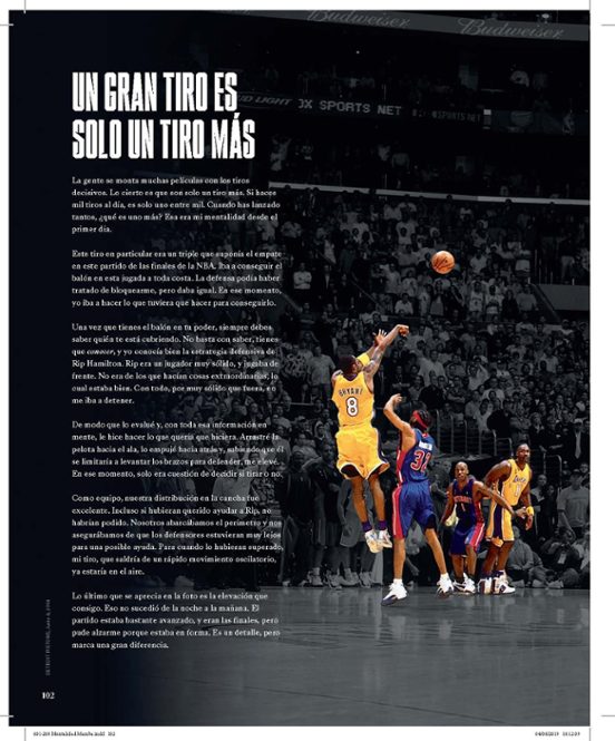 Mentalidad Mamba por Kobe Bryant