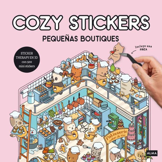 Pequeñas boutiques (Cozy Stickers) por Alain Boyer