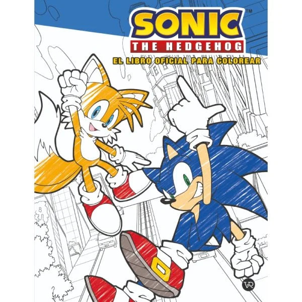 Sonic The Hedgehog: El Libro Oficial para Colorear