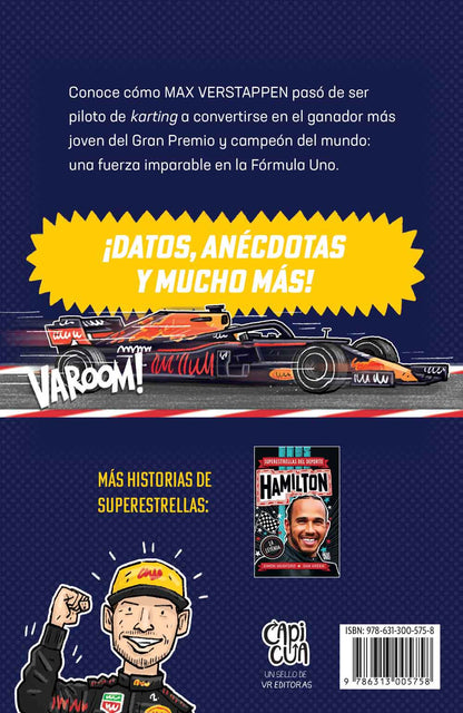 Super Estrellas Del Deporte: Verstappen por Simon Mugford